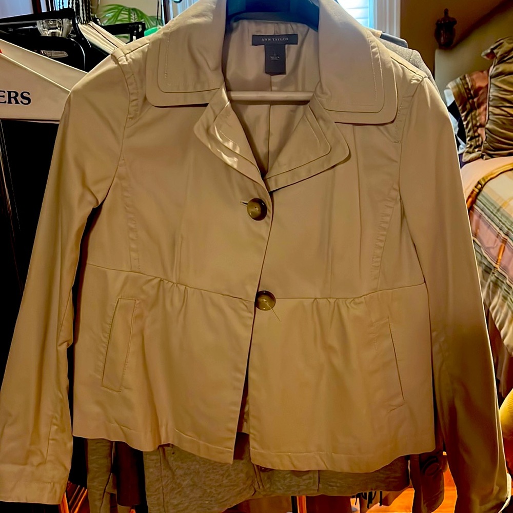 Ann Taylor chino coat